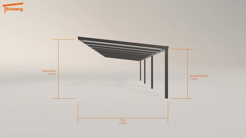 #DE Schweng Pultdachcarport S400 (ID v4gdjr) #MTG
