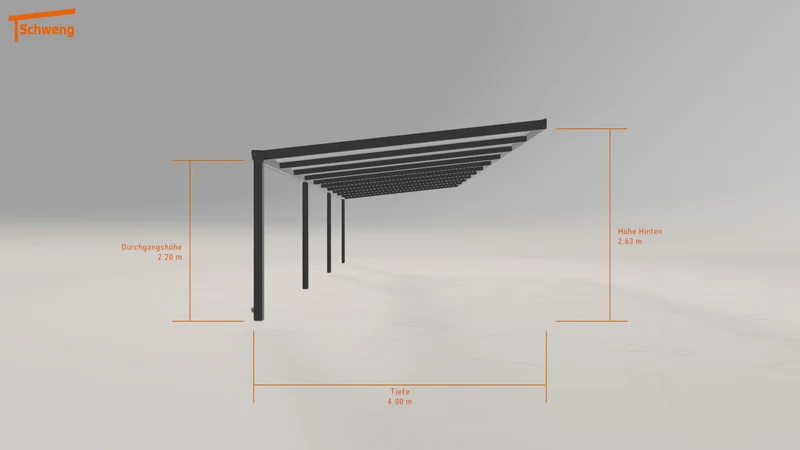 #DE Schweng Pultdachcarport S400 (ID v4gdjr) #MTG