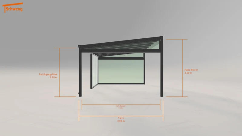 #DE Schweng Terrassenüberdachung S400 (ID 2q4kkw)