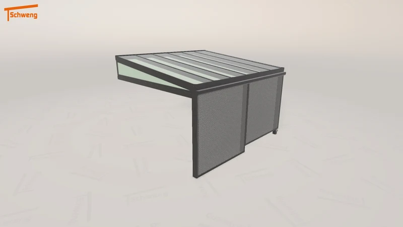 #DE Schweng Terrassenüberdachung S400 (ID jjmnnx)