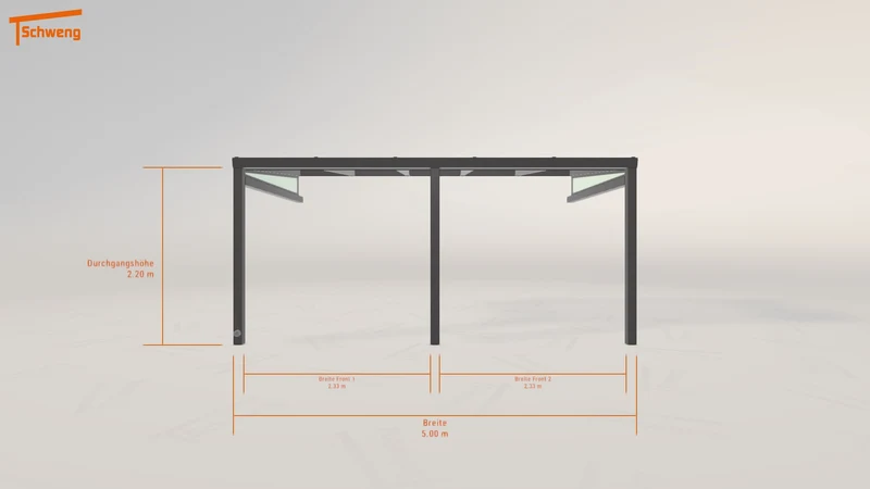 #DE Schweng Terrassenüberdachung S350 (ID 85zyy5)