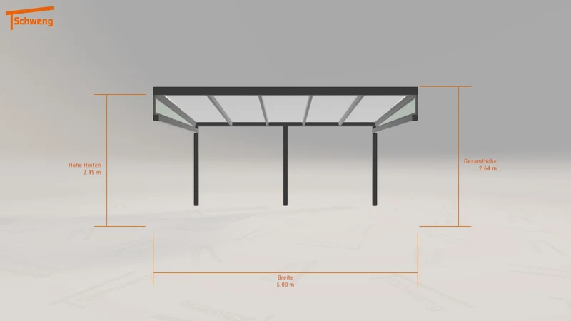 #DE Schweng Terrassenüberdachung S350 (ID 85zyy5)