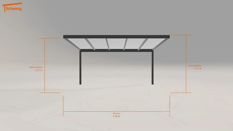 #DE Schweng Terrassenüberdachung S350 (ID k2dgqz)