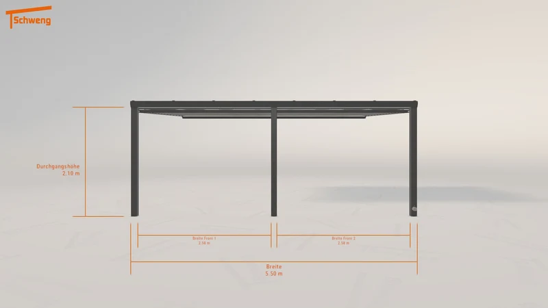 #DE Schweng Terrassenüberdachung S350 (ID 5mrnzv)