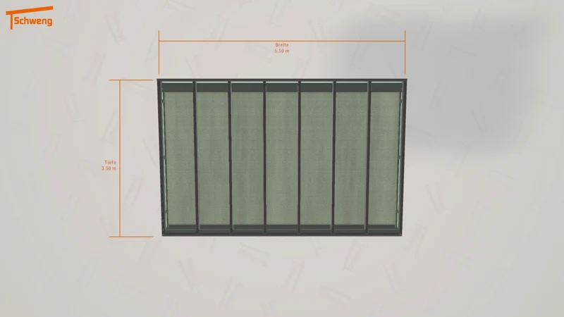 #DE Schweng Terrassenüberdachung S350 (ID 5mrnzv)