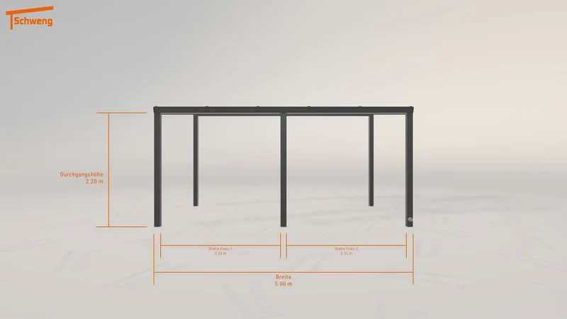 #DE Schweng Pultdachcarport S350 (ID k2dyrz) #MTG