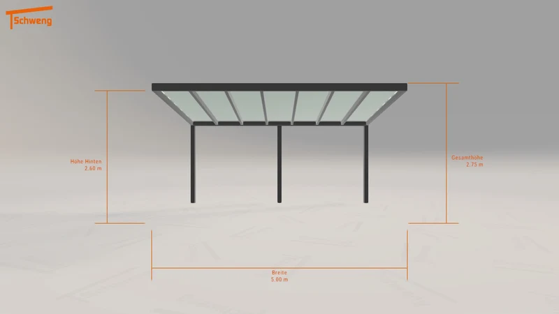 #DE Schweng Terrassenüberdachung S400 (ID 85z995)