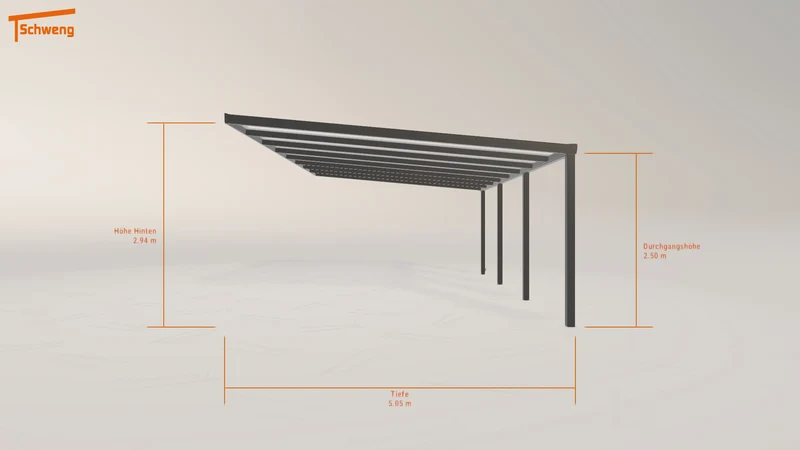 #DE Schweng Pultdachcarport S400 (ID 5mr87k) #MTG