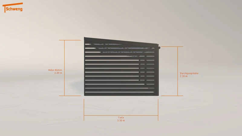 #DE Schweng Terrassenüberdachung S350 (ID qd7y9v)