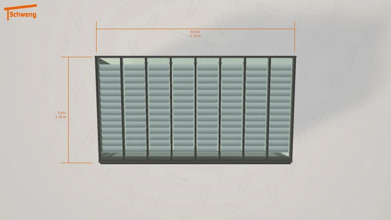 #DE Schweng Terrassenüberdachung S350 (ID qd7y9v)