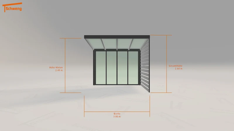 #DE Schweng Terrassenüberdachung S350 (ID 5mrgr3)