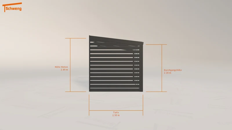 #DE Schweng Terrassenüberdachung S350 (ID 5mrgr3)