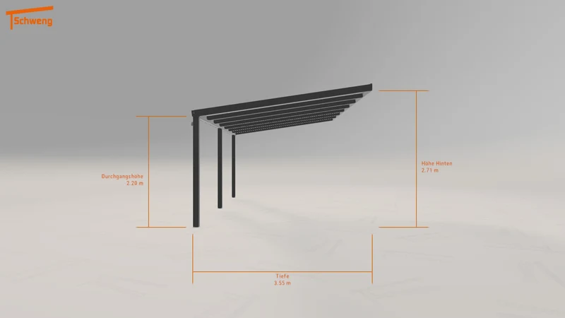 #DE Schweng Terrassenüberdachung S350 (ID dvmwkq)