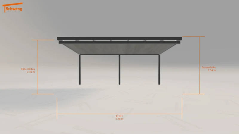 #DE Schweng Terrassenüberdachung S350 (ID bkr8b3)