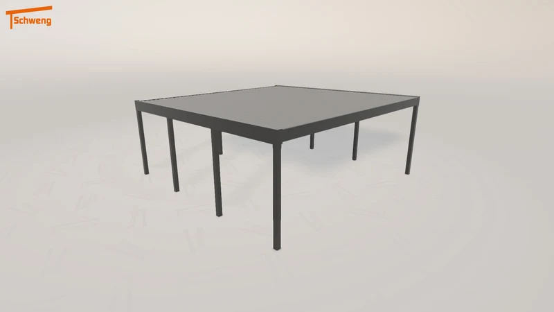 #DE Schweng Flachdachcarport C600 (ID 85zrv2) #MTG