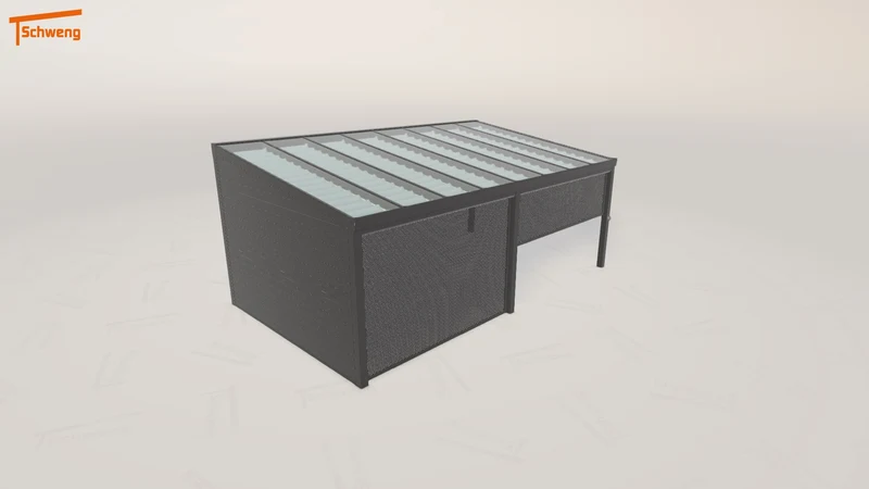 #DE Schweng Terrassenüberdachung S400 (ID n59v5g)