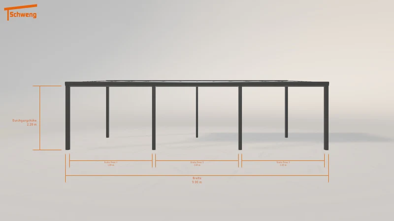 #DE Schweng Terrassenüberdachung S400 (ID 332wgq)