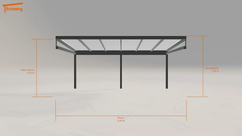 #DE Schweng Pultdachcarport S400 (ID dvm8qr)