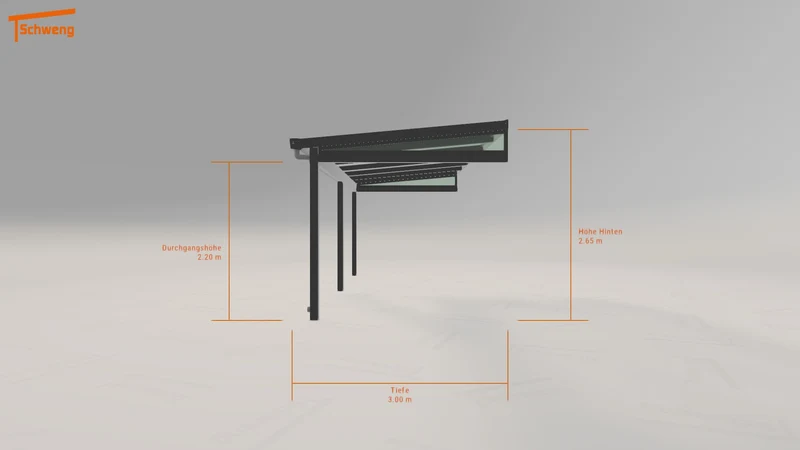 #DE Schweng Pultdachcarport S400 (ID dvm8qr)