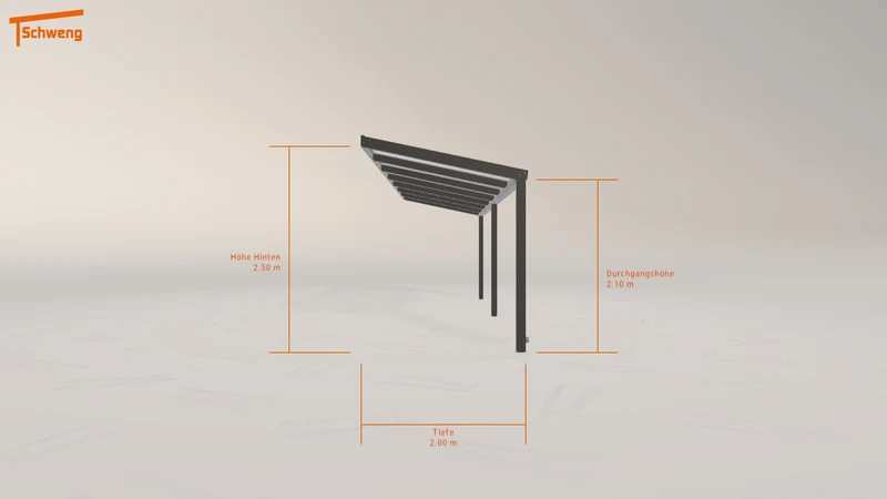 #DE Schweng Terrassenüberdachung S350 (ID 332k7n)