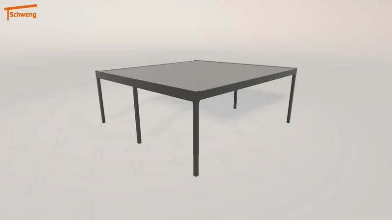 #AT Schweng Flachdachcarport C600+ (ID 9w45r4)