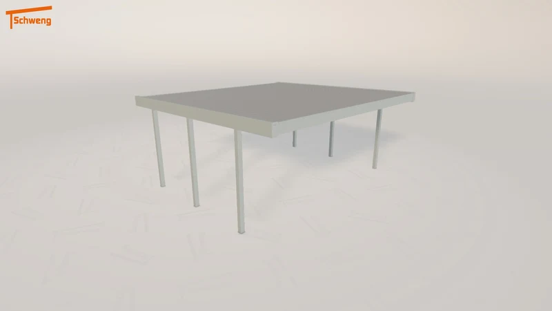 #AT Schweng Flachdachcarport C600+ (ID mjkpkw) #MTG
