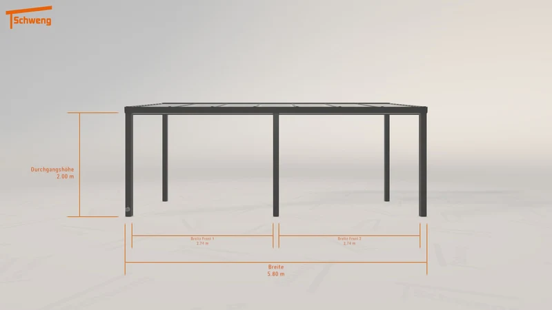 #DE Schweng Terrassenüberdachung S350 (ID 5mr85k)