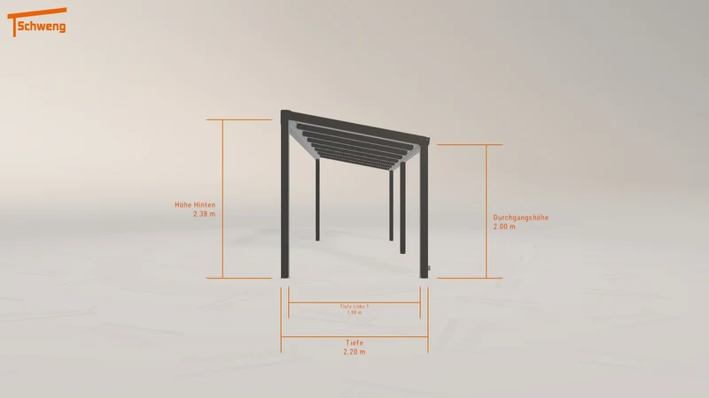 #DE Schweng Terrassenüberdachung S350 (ID 5mr85k)