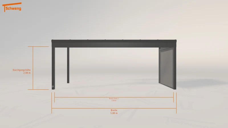 #DE Schweng Terrassenüberdachung S350 (ID 2q45vw)