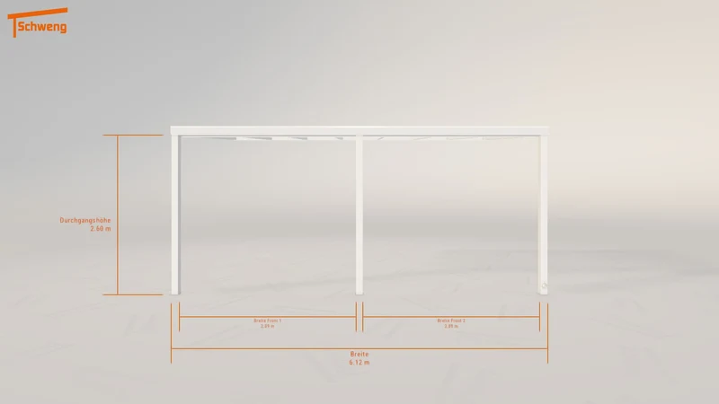 #DE Schweng Terrassenüberdachung S400 (ID bkrzjb)