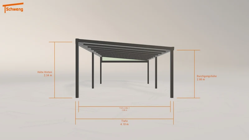 #DE Schweng Terrassenüberdachung S400 (ID n593q5)
