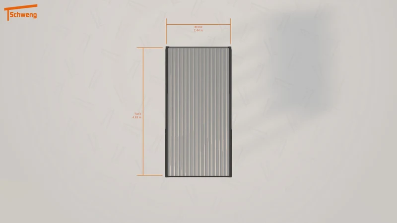 #DE Schweng Flachdachcarport C600 (ID ygmk3k)