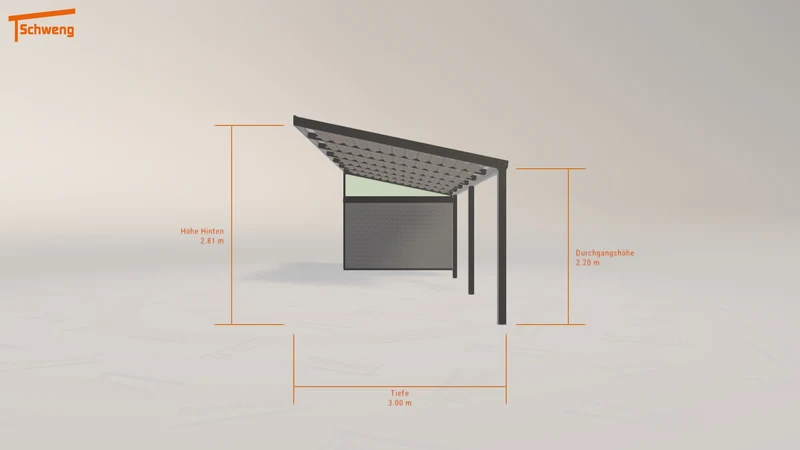 #DE Schweng Terrassenüberdachung S350 (ID v4gdvy)