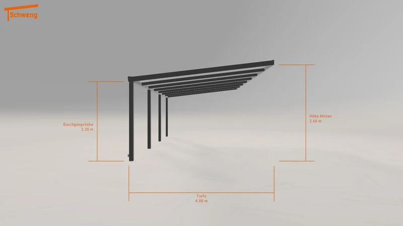 #DE Schweng Terrassenüberdachung S400 (ID g7v9b2)