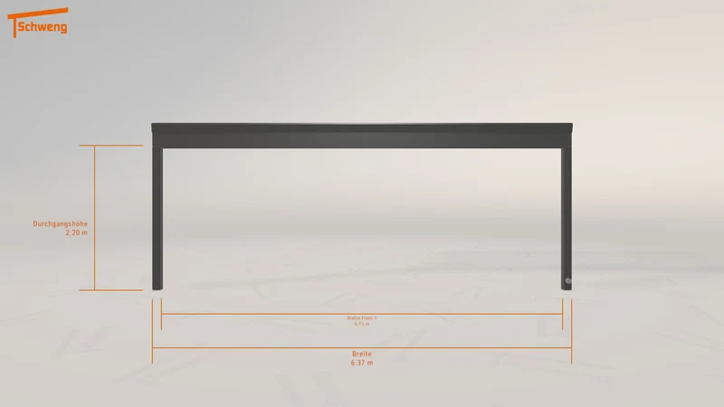 #DE Schweng Terrassenüberdachung S350 (ID dvmr8y)