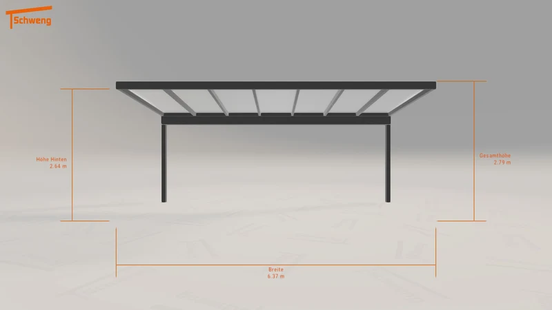 #DE Schweng Terrassenüberdachung S350 (ID dvmr8y)