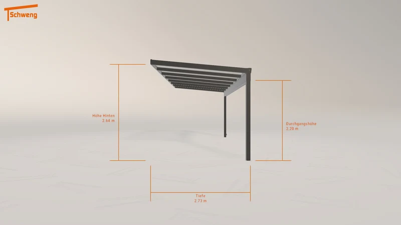 #DE Schweng Terrassenüberdachung S350 (ID dvmr8y)