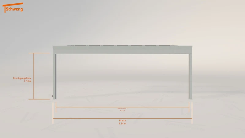 #DE Schweng Terrassenüberdachung S350 (ID 85zvyq)