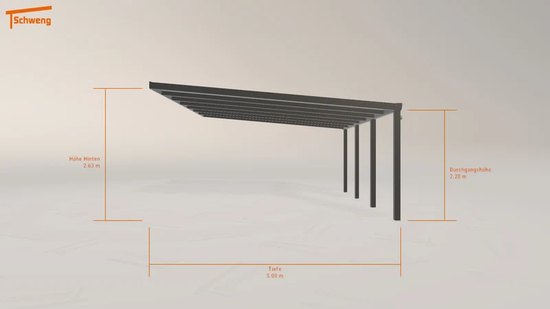 #DE Schweng Terrassenüberdachung S400 (ID x744gd)
