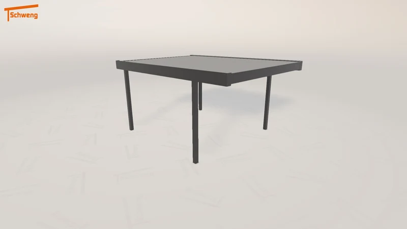 #DE Schweng Flachdachcarport C600 (ID g7vv2n) #MTG
