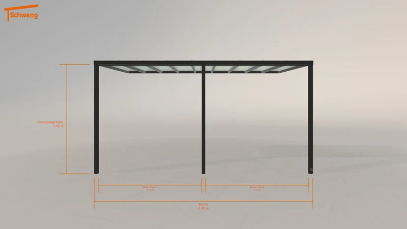 #DE Schweng Pultdachcarport S350 (ID bkrg7b) #MTG