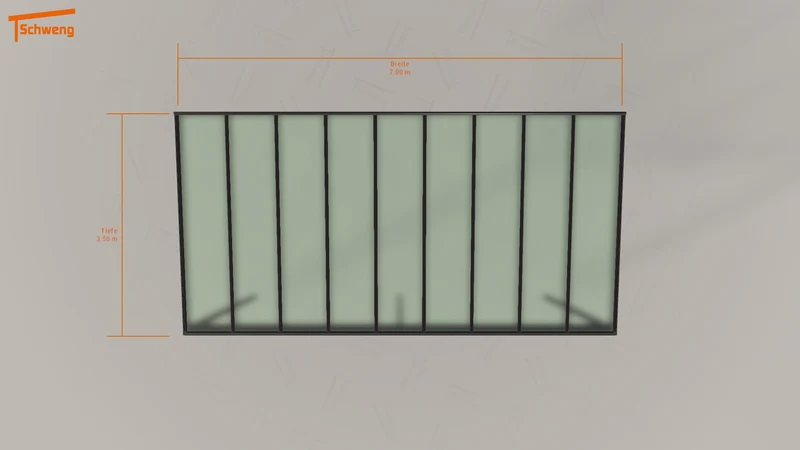 #DE Schweng Pultdachcarport S350 (ID bkrg7b) #MTG