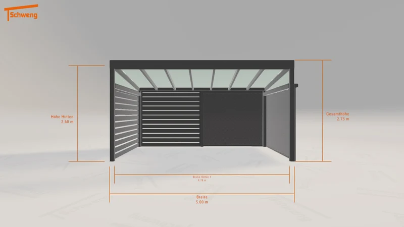 #AT Schweng Terrassenüberdachung S400 (ID rjxvkp)