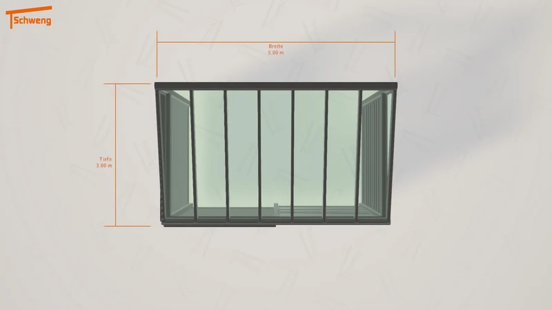 #AT Schweng Terrassenüberdachung S400 (ID rjxvkp)