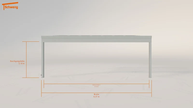 #DE Schweng Terrassenüberdachung S350 (ID qd7byw)
