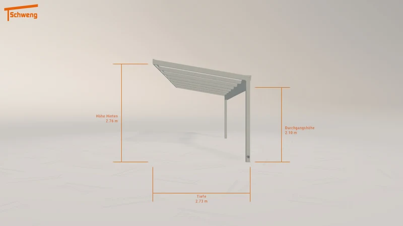 #DE Schweng Terrassenüberdachung S350 (ID qd7byw)