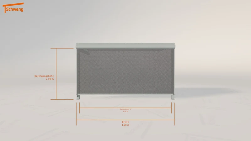 #DE Schweng Terrassenüberdachung S350 (ID 773qwj)