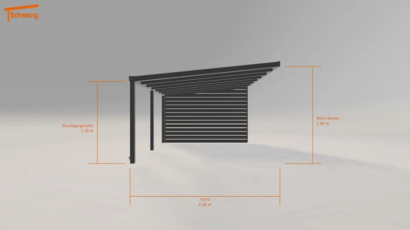 #DE Schweng Terrassenüberdachung S400 (ID 773wpq)
