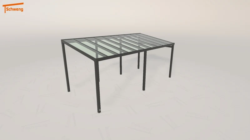 #DE Schweng Pultdachcarport S400 (ID v4gdqy)