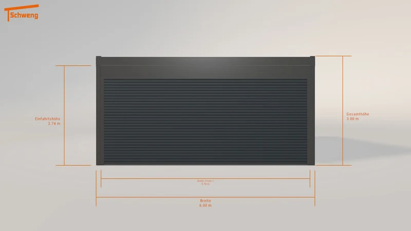 #DE Schweng Flachdachcarport C600 (ID jjm3jy)